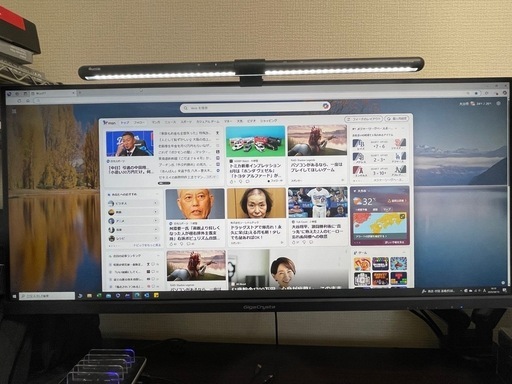 【34型のみ取引中】GigaCrystal ゲーミングモニター　ディスプレイ