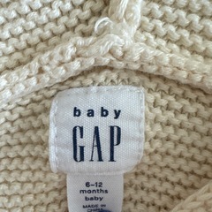 Baby GAP くまみみカーディガン　ベビー服の画像