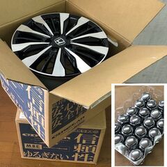 【美品】ホンダ WR-V 純正ホイール 17in 7J +55 PCD114.3 4本セットの画像