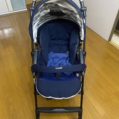 ベビーカー Combi コンビ エッグショック メチャライト ネイビー　説明書なしの画像