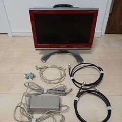 SHARP AQUOS 液晶テレビ 16インチ(B-CASカードなし)の画像