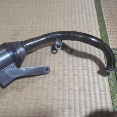 ホンダ 用 横型 ディオ V8 チャンバー マフラー ライブディオ/J/ST/SR/ZX/チェスタ/AF34/AF35 Gダッシュ ハワイアンチャンバー 防錆 仕上げ 社外品の画像