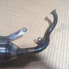 ホンダ 用 横型 ディオ V8 チャンバー マフラー ライブディオ/J/ST/SR/ZX/チェスタ/AF34/AF35 Gダッシュ ハワイアンチャンバー 防錆 仕上げ 社外品の画像