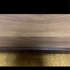 テレビボード　テレビ台　木目調　ダークブラウンの画像