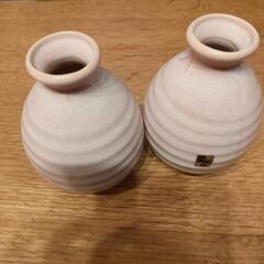 【未使用品】桜色徳利2本とお猪口5点セットの画像
