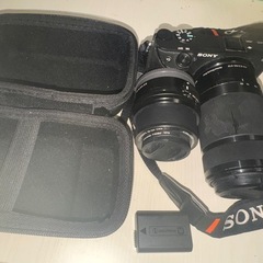 【17日まで】SONYミラーレスカメラ　α6400 ダブルズームレンズキッドの画像