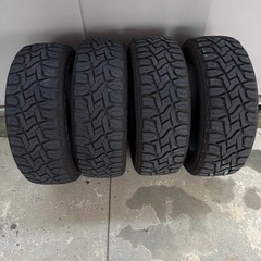 中古 4本セット TOYO TIRES OPEN COUNTRY R/T 225/60R18 トーヨー オープンカントリー RT 2022年製3本、2023年製1本の画像