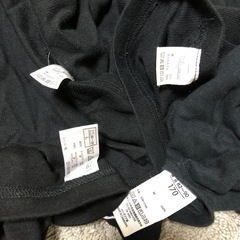 最初お値下げ😊 メンズ★半袖黒色インナー4枚セットの画像