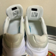 Nike ホワイト メッシュスニーカー　25cmの画像