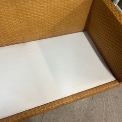arflex アルフレックス ラタン ソファ 3人掛けソファの画像