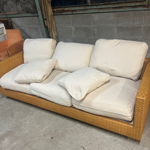 arflex アルフレックス ラタン ソファ 3人掛けソファ