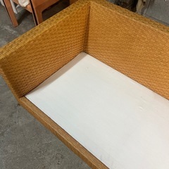 arflex アルフレックス ラタン ソファ 3人掛けソファの画像