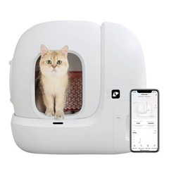 猫　自動トイレ　の画像