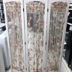 【直接引き取り限定】3連パーテーション フレンチカントリー調の画像