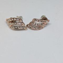 (新品)ピアス[ピンクゴールド]の画像
