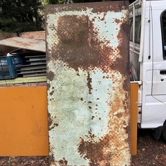 179センチ90.5センチ厚さ約5ミリ鉄板の画像