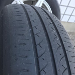 185/65R14 タイヤ付きアルミホイール4本セットの画像