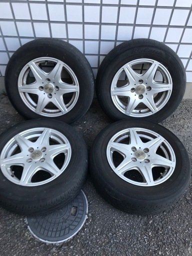 185/65R14 タイヤ付きアルミホイール4本セット