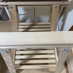 イケア FINNVARD フィンヴァルド 架台 作業台 2台セットの画像