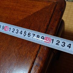 座卓　ちゃぶ台　角ちゃぶ台　古家具　古道具　アンティークの画像