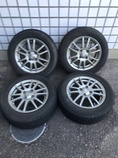 「取引相手決定済み」175/65R14タイヤアルミホイール付き4本セット　バリあり