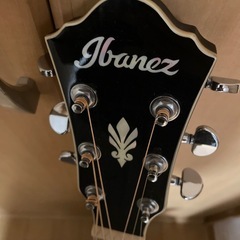 🎸ほぼ未使用！Ibanez アコースティックギター＋カポ＋ケース付【8/25まで】の画像