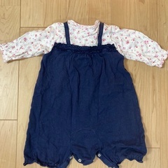ミキハウス　70cm ロンパースの画像