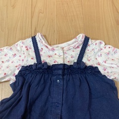 ミキハウス　70cm ロンパースの画像