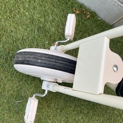 無印良品 三輪車 オフホワイトの画像
