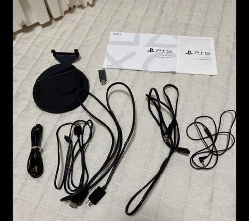 【中古】PS5 ヘッドセット、コントローラー×2