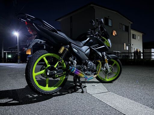 YAMAHA YS125 低燃費 フューエルインジェクション車 マットブラック