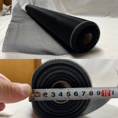 【2本セット】泰東 リヒレン-V ネット 防虫 網  専用糸 ロール 網戸 サッシ 虫除け 害虫 駆除 取り付け 張り替え 張替え 三協 LIXIL YKK プロ 業者 向け 3の画像