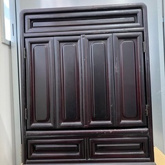 仏壇（小型で黒色）の画像