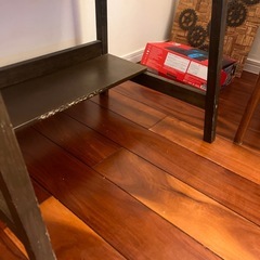 パソコン台ですが、レンジ台に使用してましたの画像