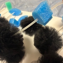 メダカ ポンポン産卵床9個の画像