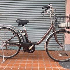 大阪市内配達無料 中古ブリヂストン電動アシスト自転車の画像