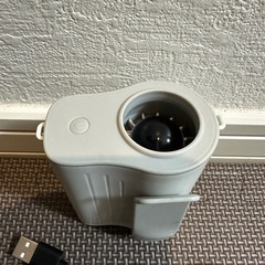 ポータブルファン②　送風機 暑さ対策 数回使用の画像