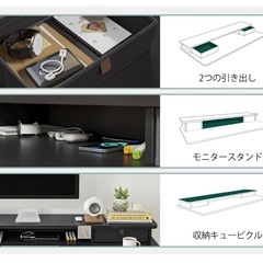 昇降デスクの画像