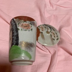 蓋つき　湯呑み　ノベルティ　九谷焼　の画像