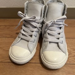 converseハイカットスニーカー　19cmの画像