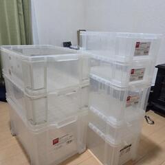 大・小 お得な8個セット！コレクションや作業箱として。モノタロウNFボックス クリアボックス♪※直接手渡し限定で場所は東京都武蔵村山市の画像