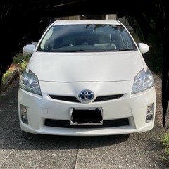 今月末まで後2日で掲載終了　決まり次第終了　30プリウス　ハイブリッドバッテリー今月交換済み1年保証付きで安心　車検残有り　直ぐ乗れます　トヨタ　中古車　ハイブリッド　艶あり　燃費良好の画像