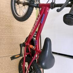 子供自転車１４インチ補助輪付きの画像