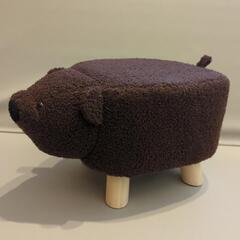 くま 子供チェアの画像