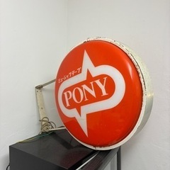 ネオンライト　ヴィンテージ　PONY ミュージックテープの画像