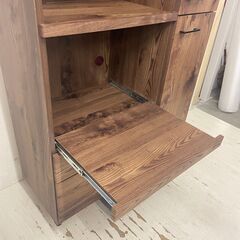 【 24日限定】24876  上下一体型キッチンボード食器棚幅 90cm    ◆大阪市内・東大阪市他 6,000円以上ご購入で無料配達いたします！◆ ※高槻・枚方方面◆西宮・尼崎方面◆生駒方面　それぞれ条件付き無料配送あり！            の画像