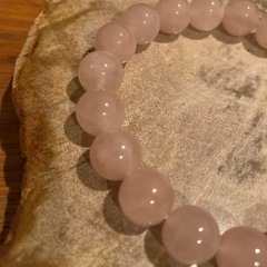 天然石　🌹ローズクォーツ　パワーストーンの画像