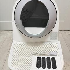 【最終値下げ！】【購入金額計約7万円】自動 猫トイレ CATLINK SCOOPER PRO-X 本体＋別売りステップ＋別売りカートリッジ（未使用）の3点セット！【8/18までの掲載】 ねこ ネコの画像