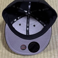 ニューエラ キャップ フリーサイズ　NEW ERA 9FIFTY ヤンキース MLB NYブラック　スナップバック　帽子の画像