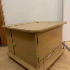 収納たっぷり◎ミラー付きミニドレッサー✨の画像